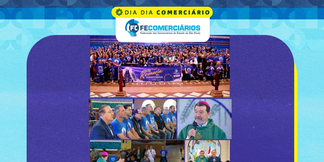 VIII Romaria dos Comerciários à Basílica de Aparecida é marcada por muita fé da categoria