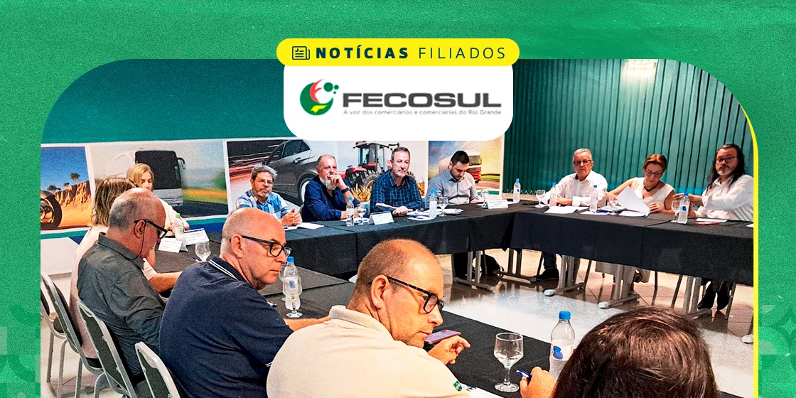 Comissão de Negociação da Fecosul se reúne com SINDICODIV-RS para tratar da Convenção Coletiva 2026