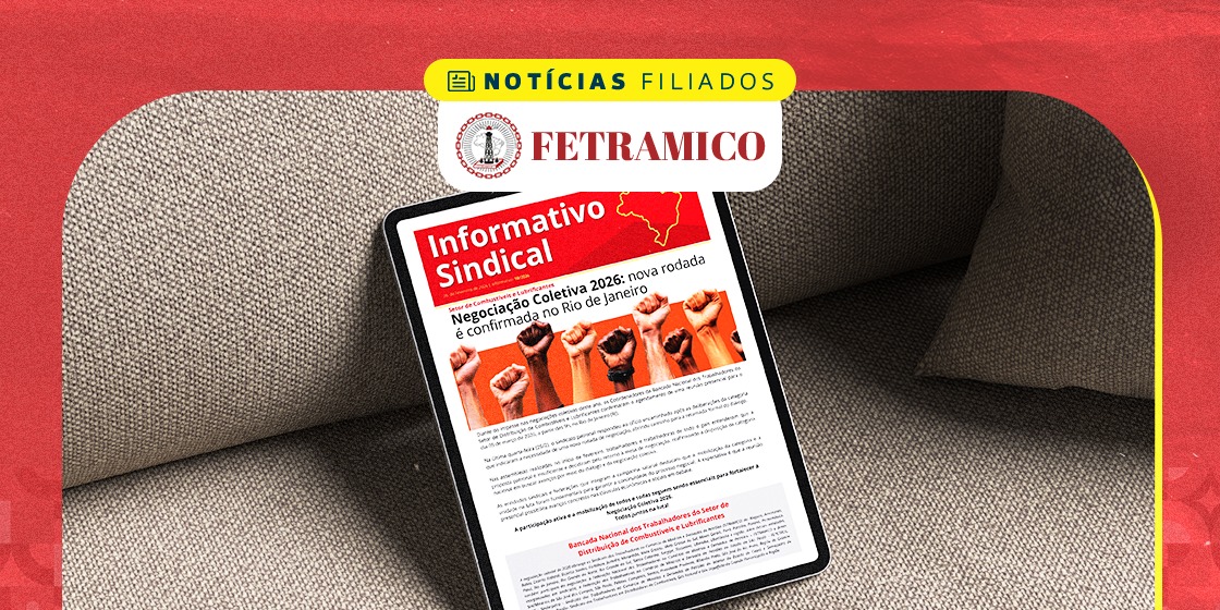 Confira o novo informativo Sindical da Fetramico