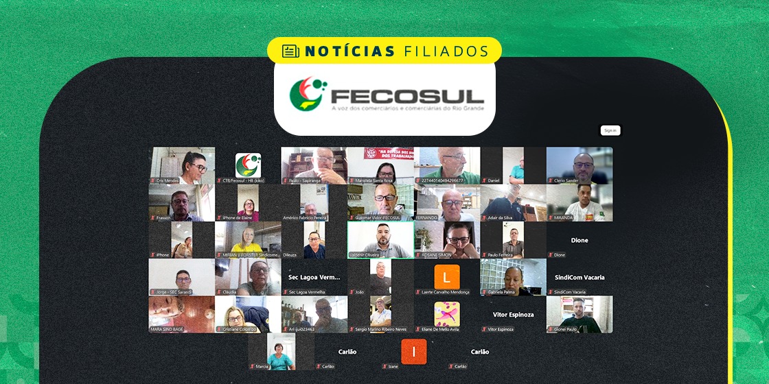 Reunião da Fecosul expõe negociações intensas e amplia mobilização na campanha salarial do comércio gaúcho