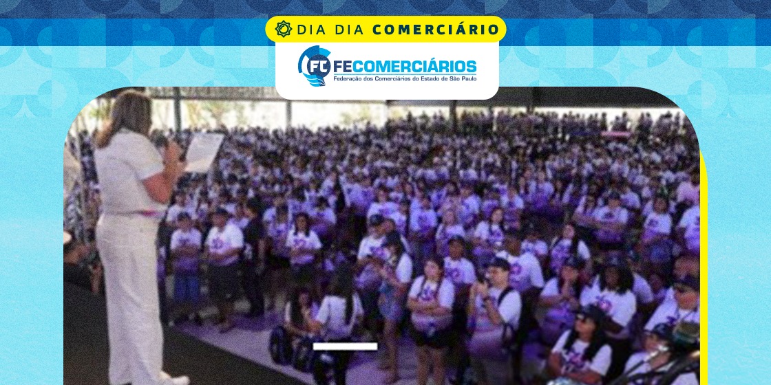 Comerciários aprovam dez deliberações na celebração ao Dia dos Comerciários