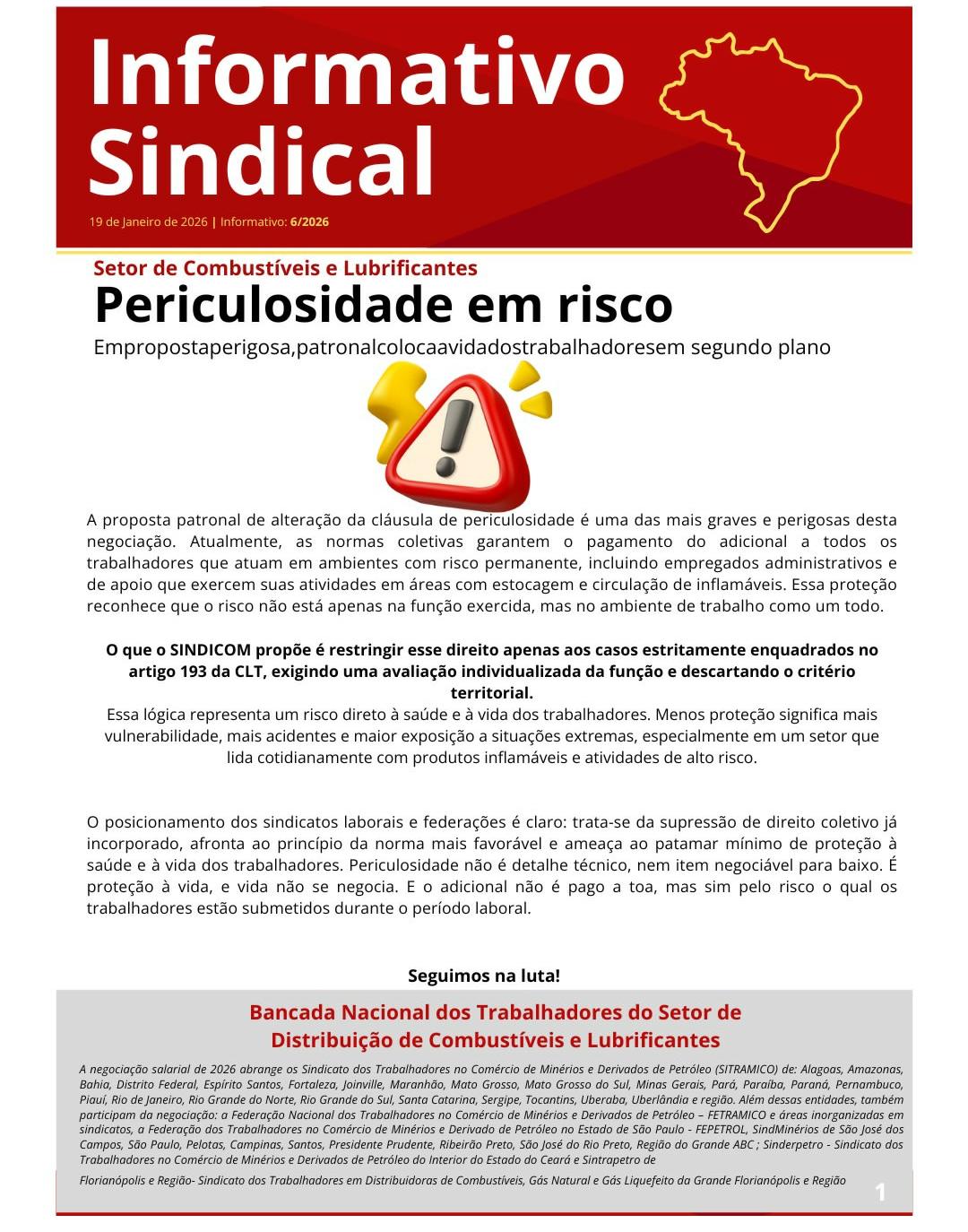 Informativo Fetramico