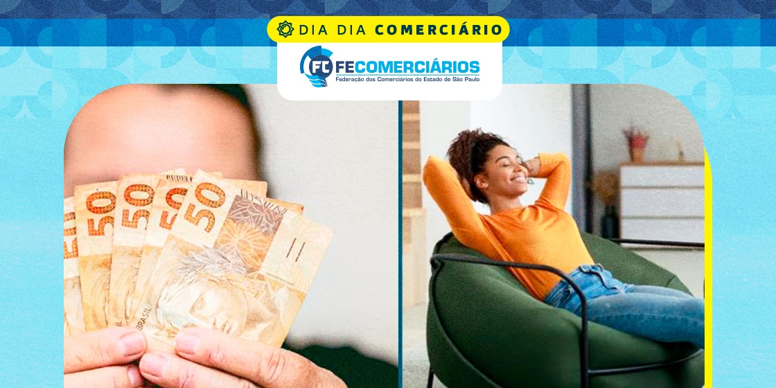 Categoria tem direito à gratificação remunerada ou folga em razão do Dia do Comerciário