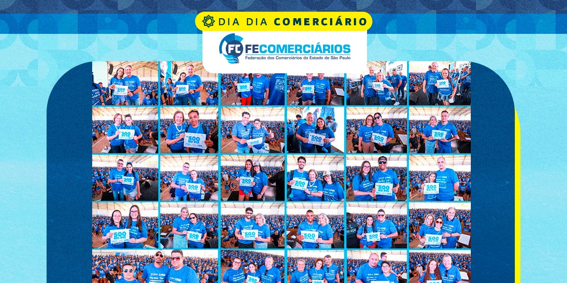 Sorteios redobram a alegria da categoria no Dia dos Comerciários em Avaré