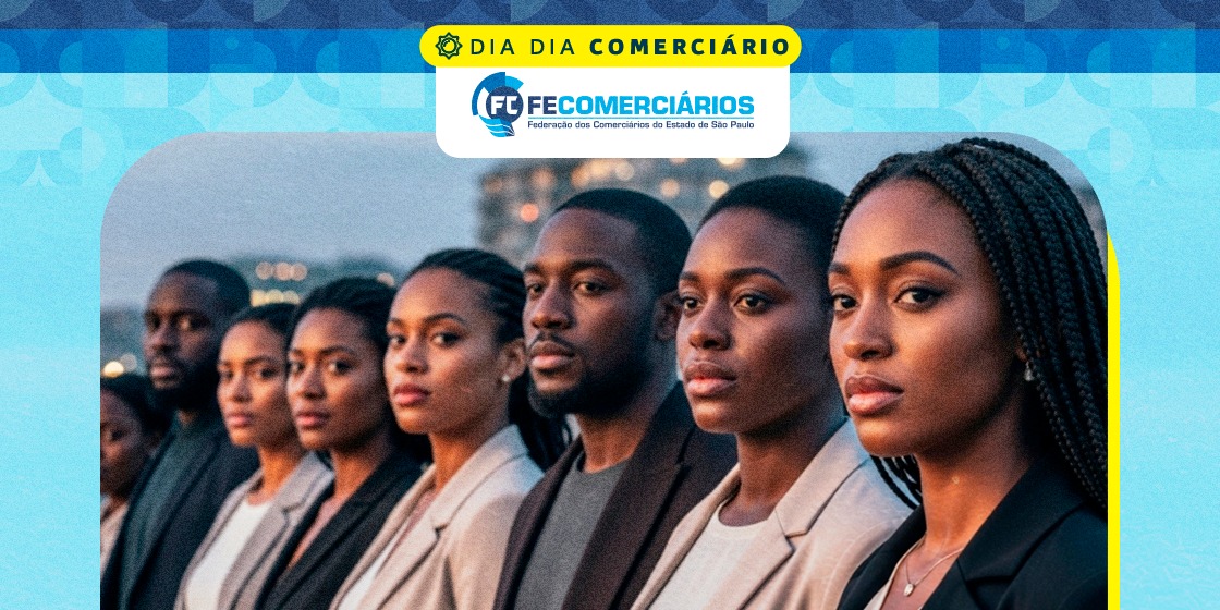 Comerciários reforçam posicionamento contra o preconceito e a discriminação no ’20 de Novembro’