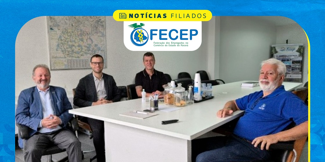 Diretoria da FECEP se reuni com Advogado do SIMACO para tratativas da Convenção Coletiva de Trabalho.