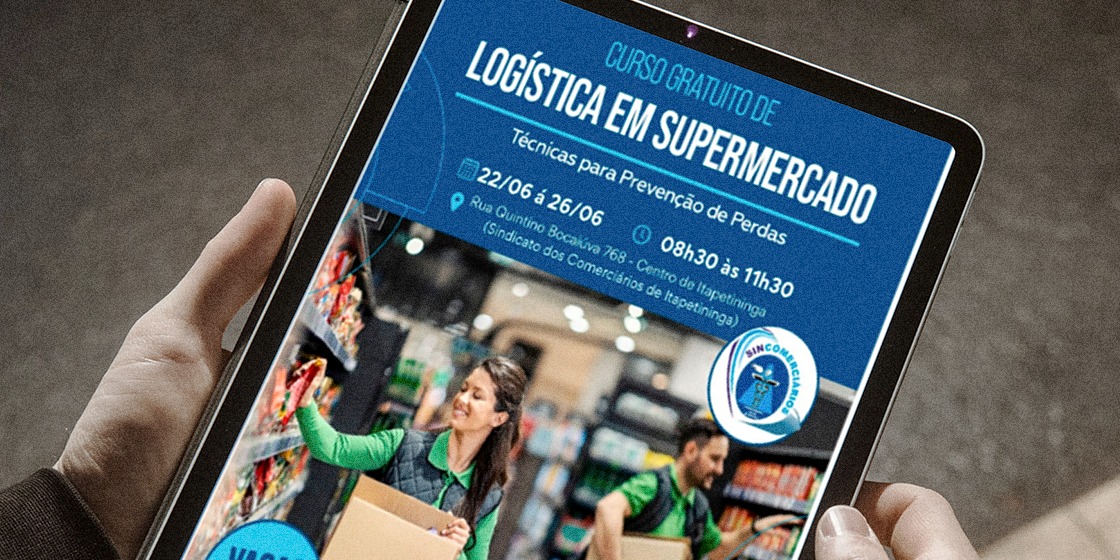 Sindicato dos Comerciários de Itapetininga abre inscrições para Curso de Logística em Supermercado