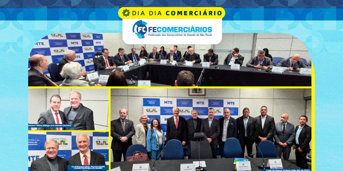Grupo de trabalho entrega minuta sobre o ‘comércio aos feriados’ ao ministro Luiz Marinho