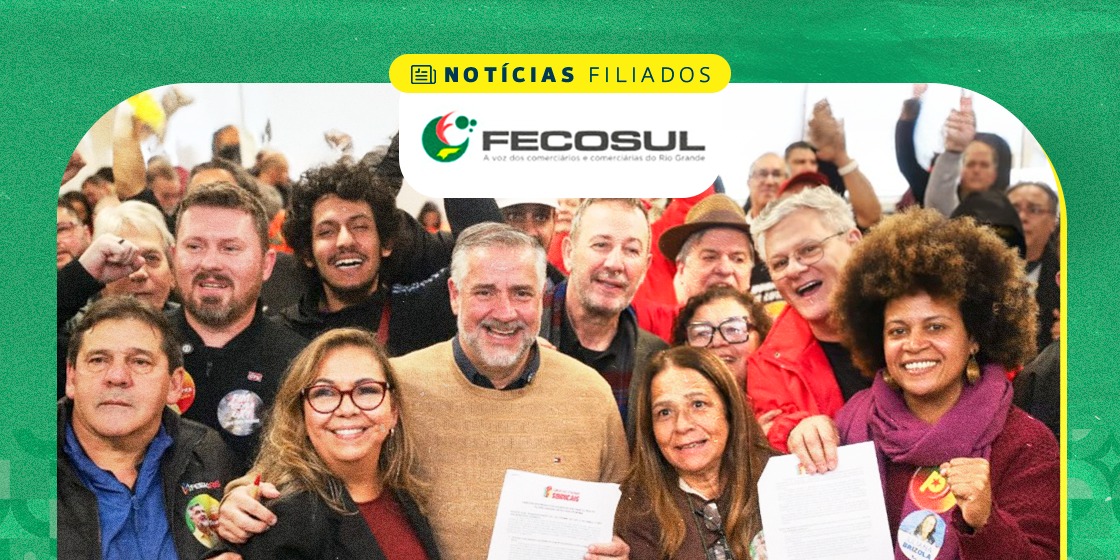 FECOSUL acompanha encontro do Fórum das Centrais com Paulo Pimenta no CPERS