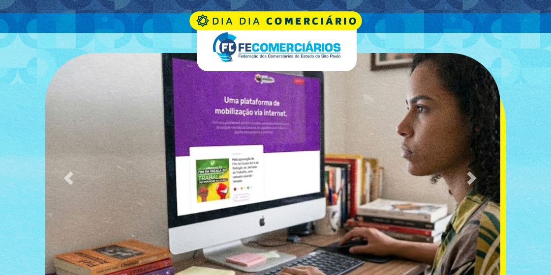Comerciários ‘Na Pressão’ contra a escala 6x1, em votação hoje no Senado
