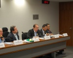 Dirigentes da CNTC na Comissão